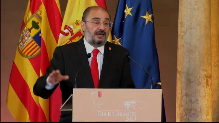 Lambán: "Aragón tiene la oportunidad de hacer una aportación fundamental"