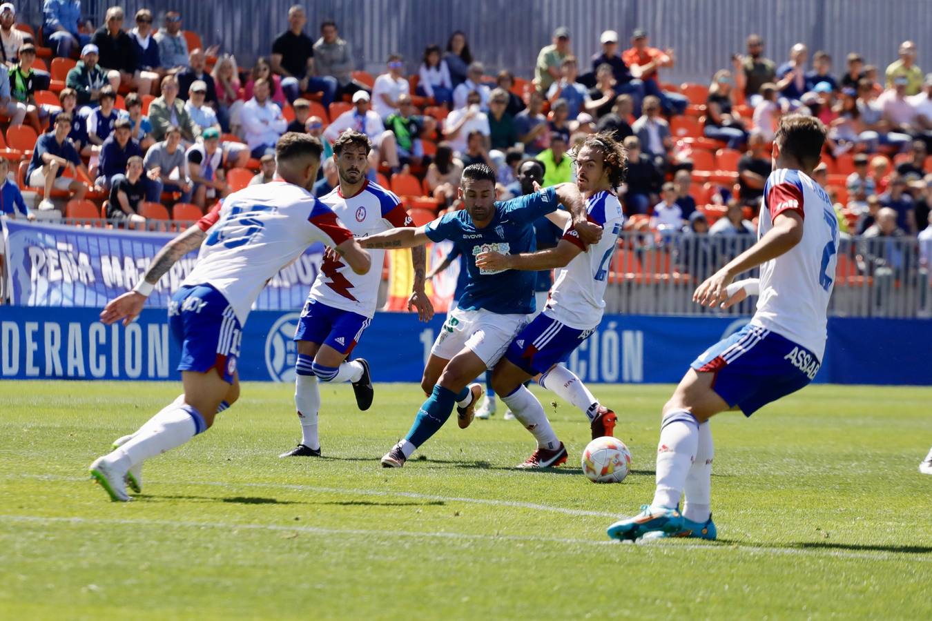 La derrota del Córdoba CF ante el Rayo Majadahonda, en imágenes