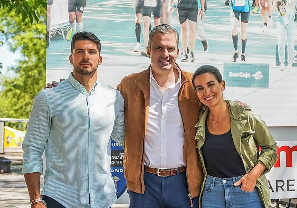 Cristian Toro, Javier Ortega Smith y Rocío Monasterio