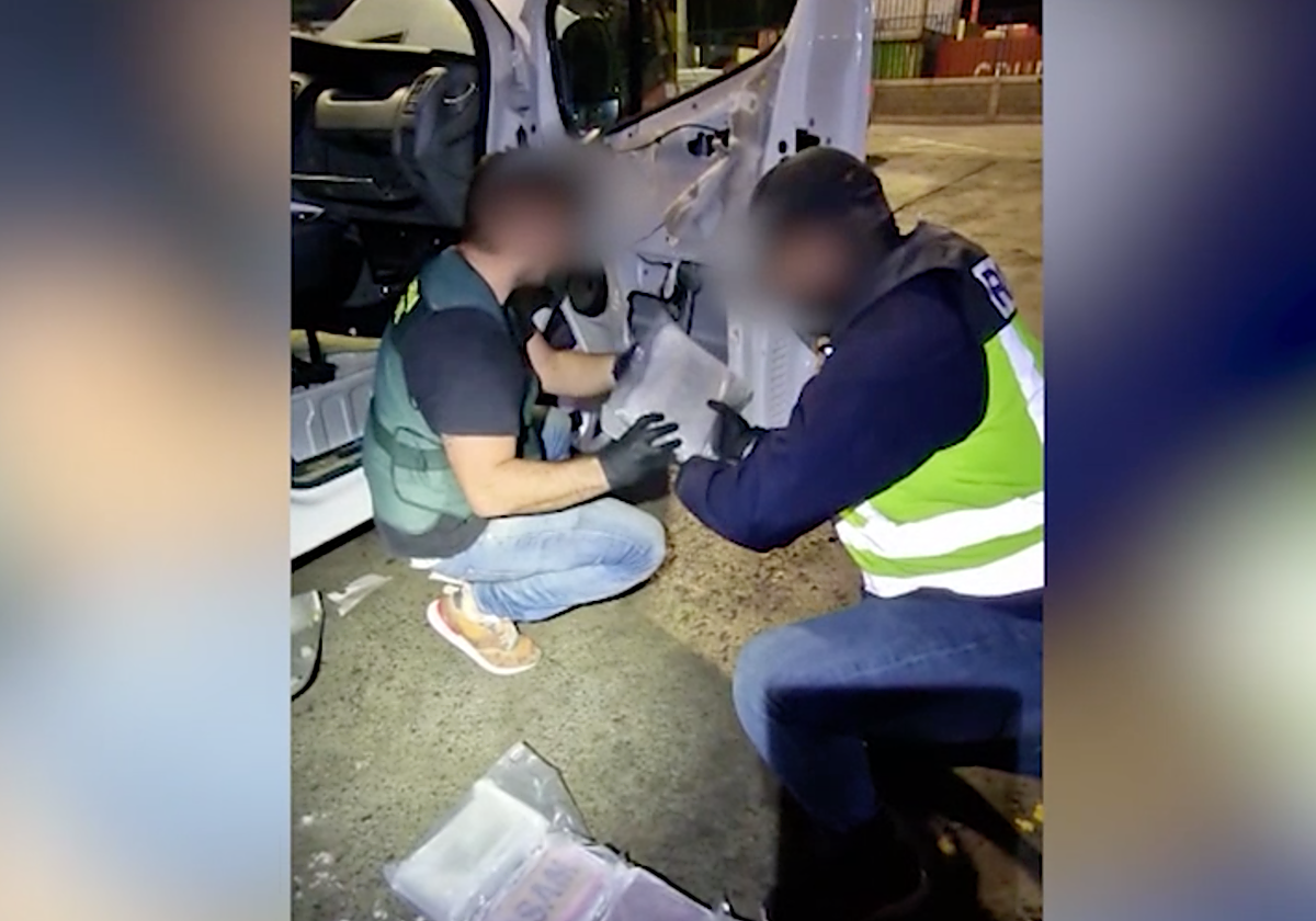 Registro dentro de la Operación Rancho