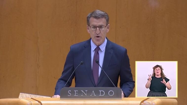 Feijóo reprocha a Sánchez "no hablar" de las ocupaciones ilegales