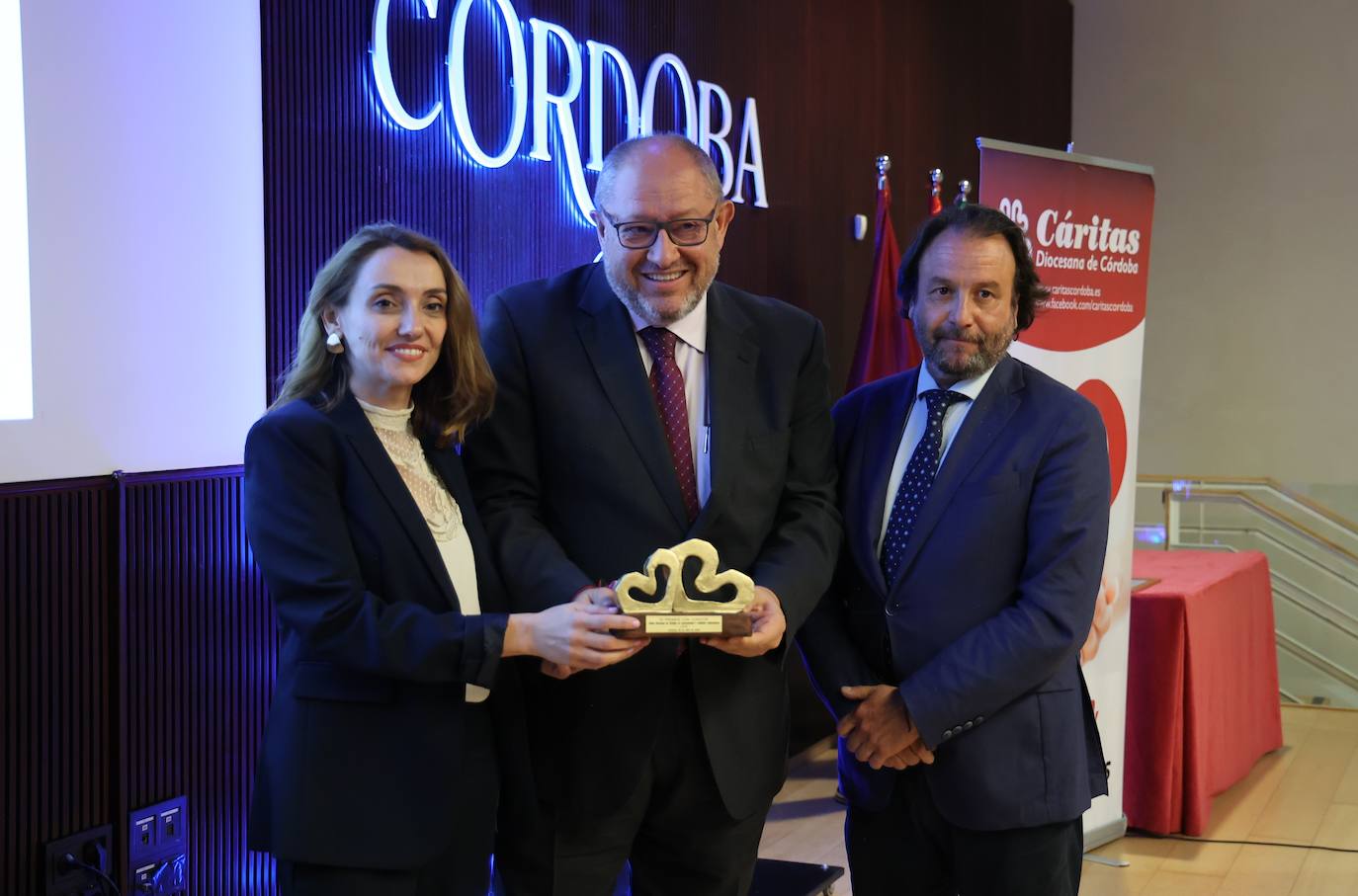La entrega de los premios de Cáritas Córdoba, en imágenes