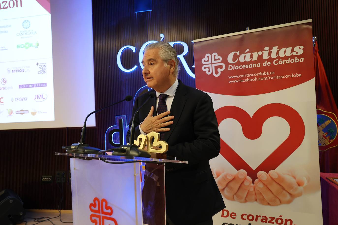 La entrega de los premios de Cáritas Córdoba, en imágenes