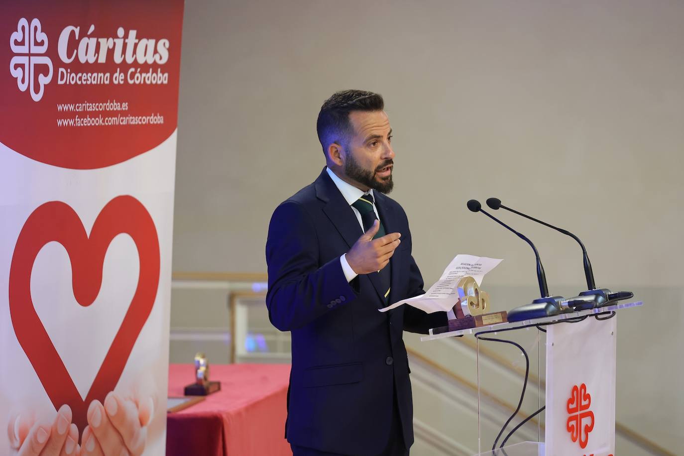 La entrega de los premios de Cáritas Córdoba, en imágenes