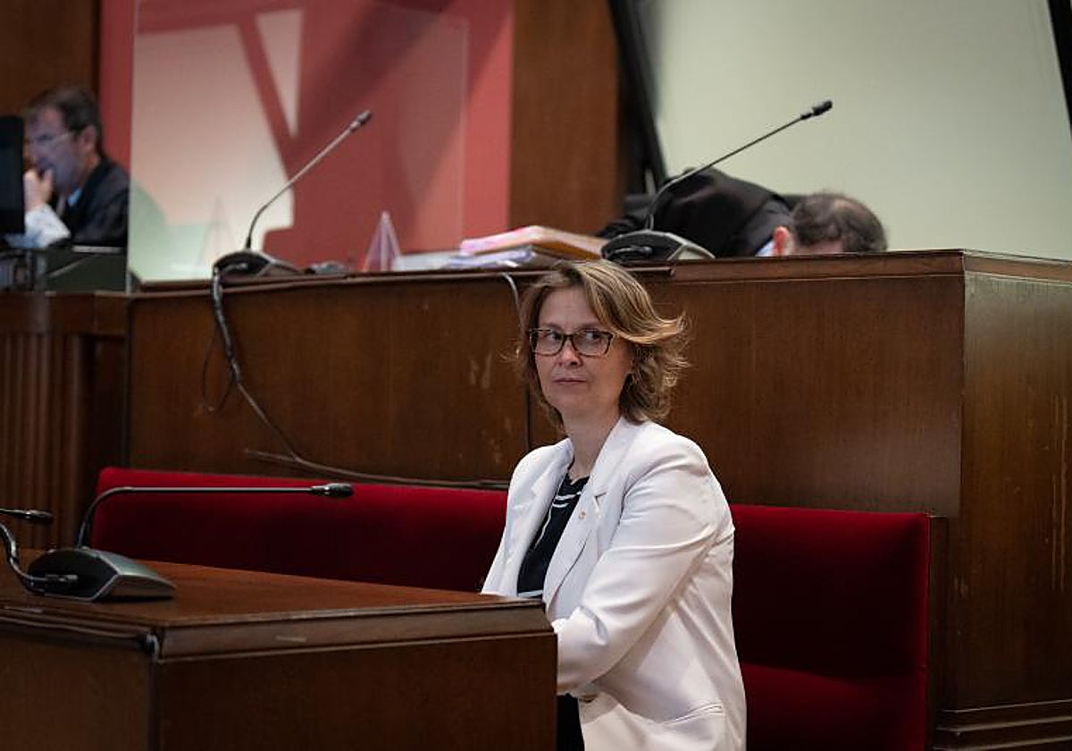 Serret, durante el juicio ante el TSJC