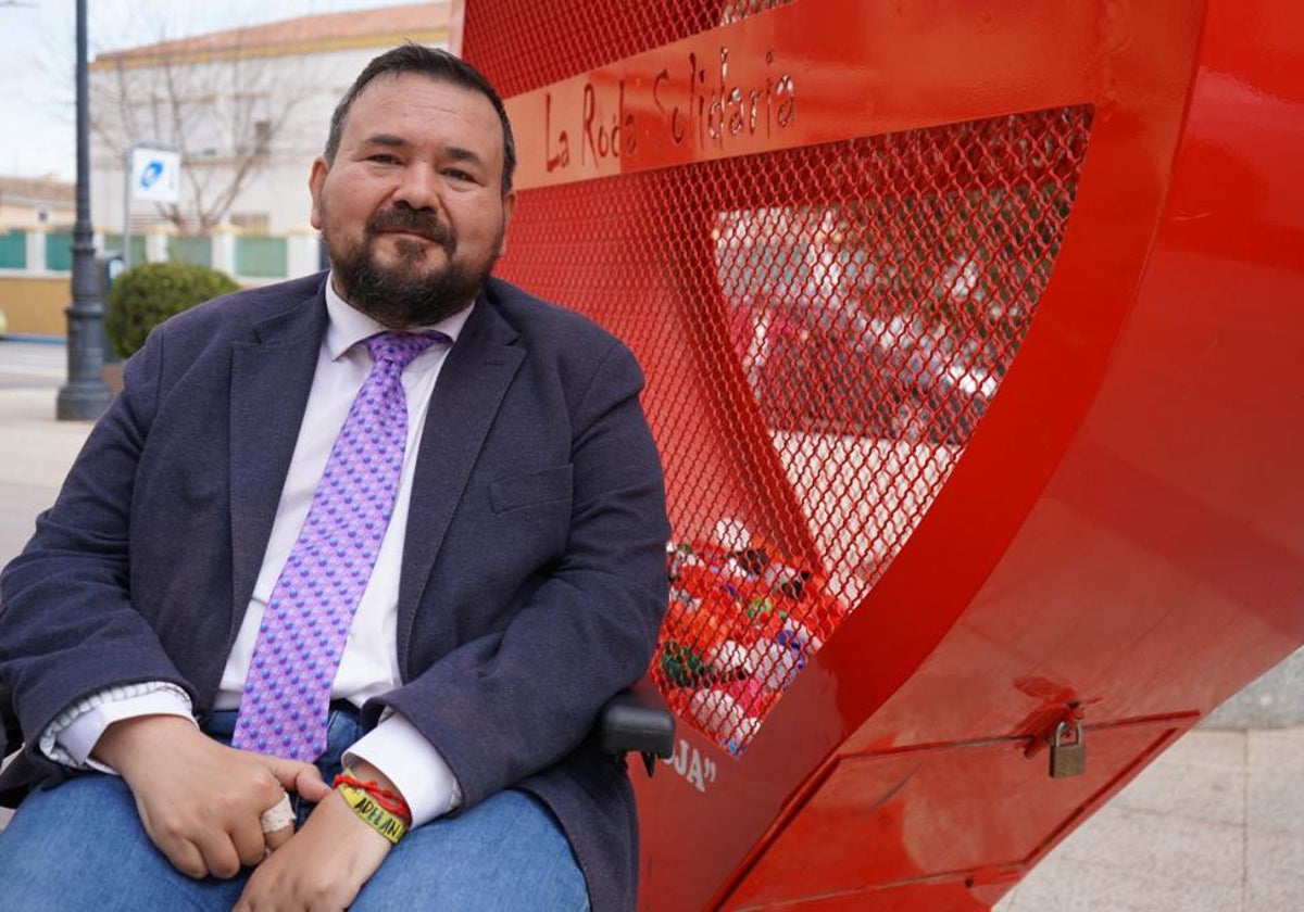 Juan Ramón Amores, candidato del PSOE a la alcaldía de La Roda (Albacete)