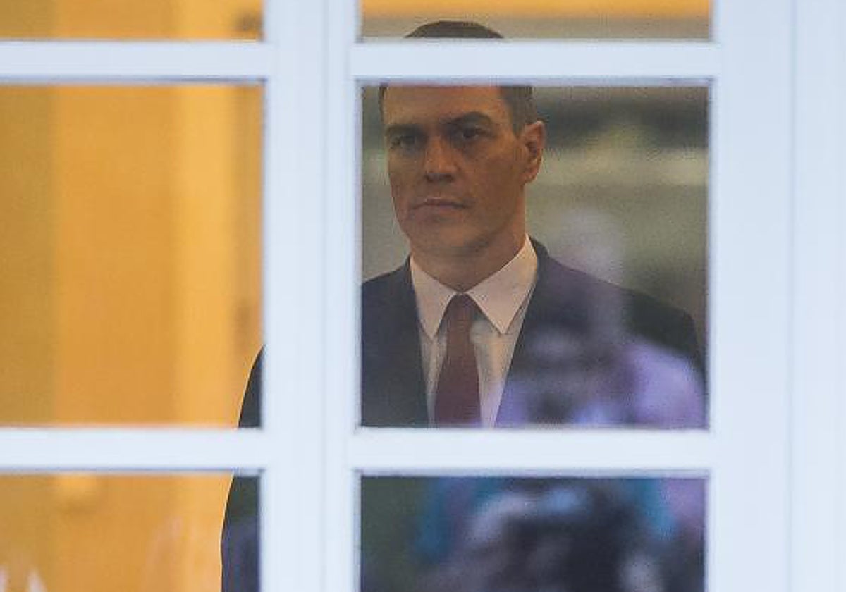 El presidente del Gobierno, Pedro Sánchez
