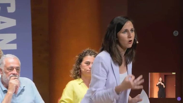 Belarra: "La derecha asalvajada de España está a un minuto de llamar socialcomunista a la Comisión Europea"