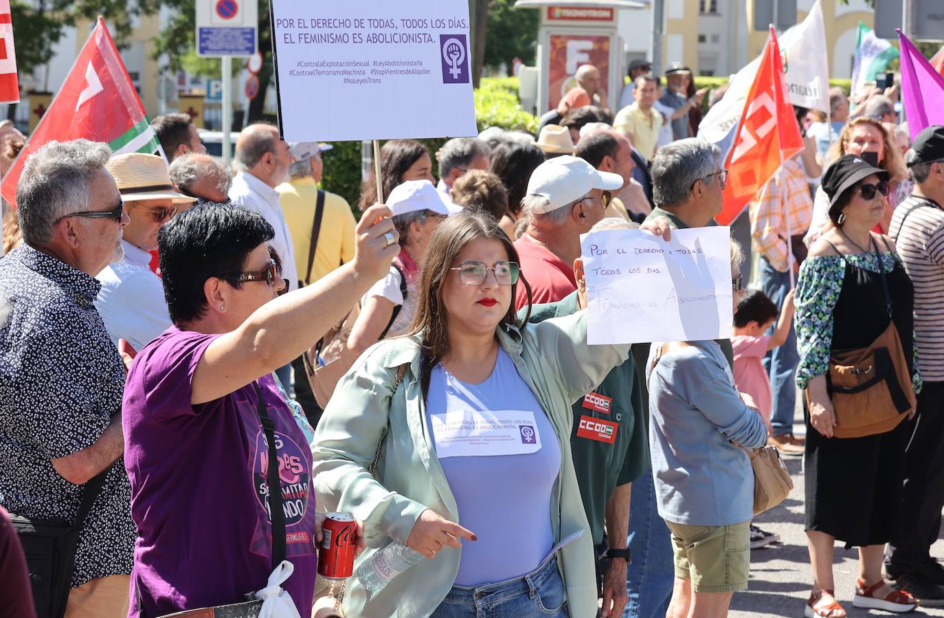 La manifestación del 1 de Mayo en Córdoba, en imágenes