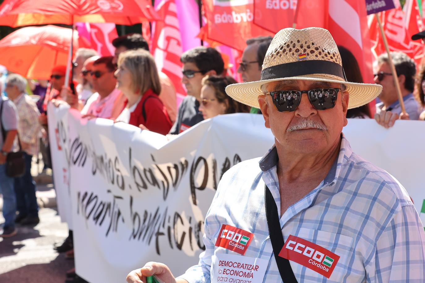 La manifestación del 1 de Mayo en Córdoba, en imágenes