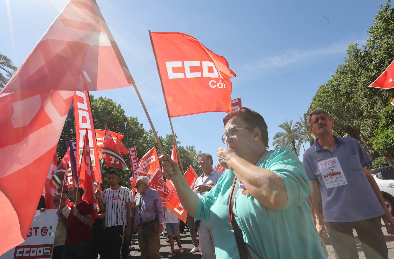 La manifestación del 1 de Mayo en Córdoba, en imágenes
