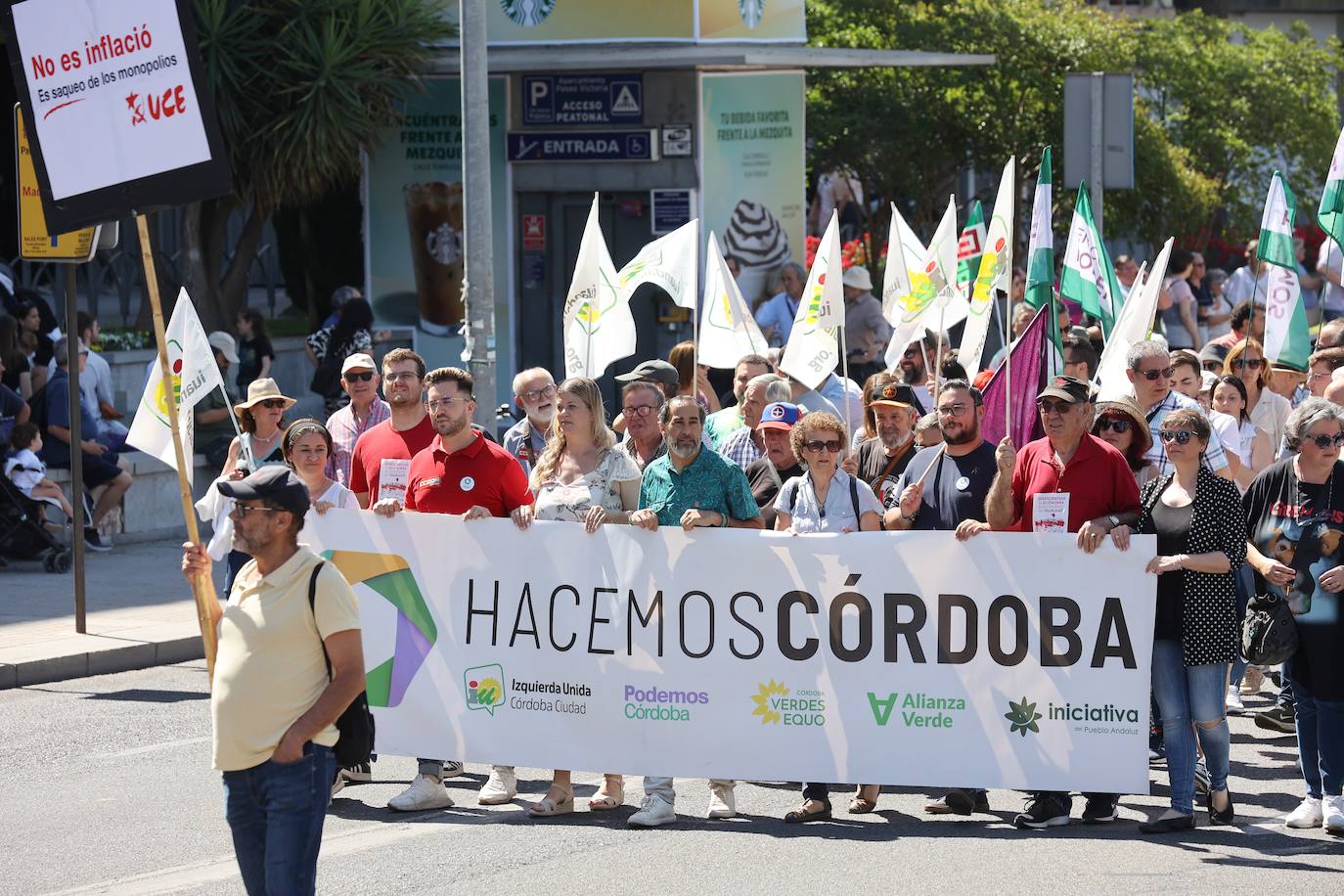 La manifestación del 1 de Mayo en Córdoba, en imágenes