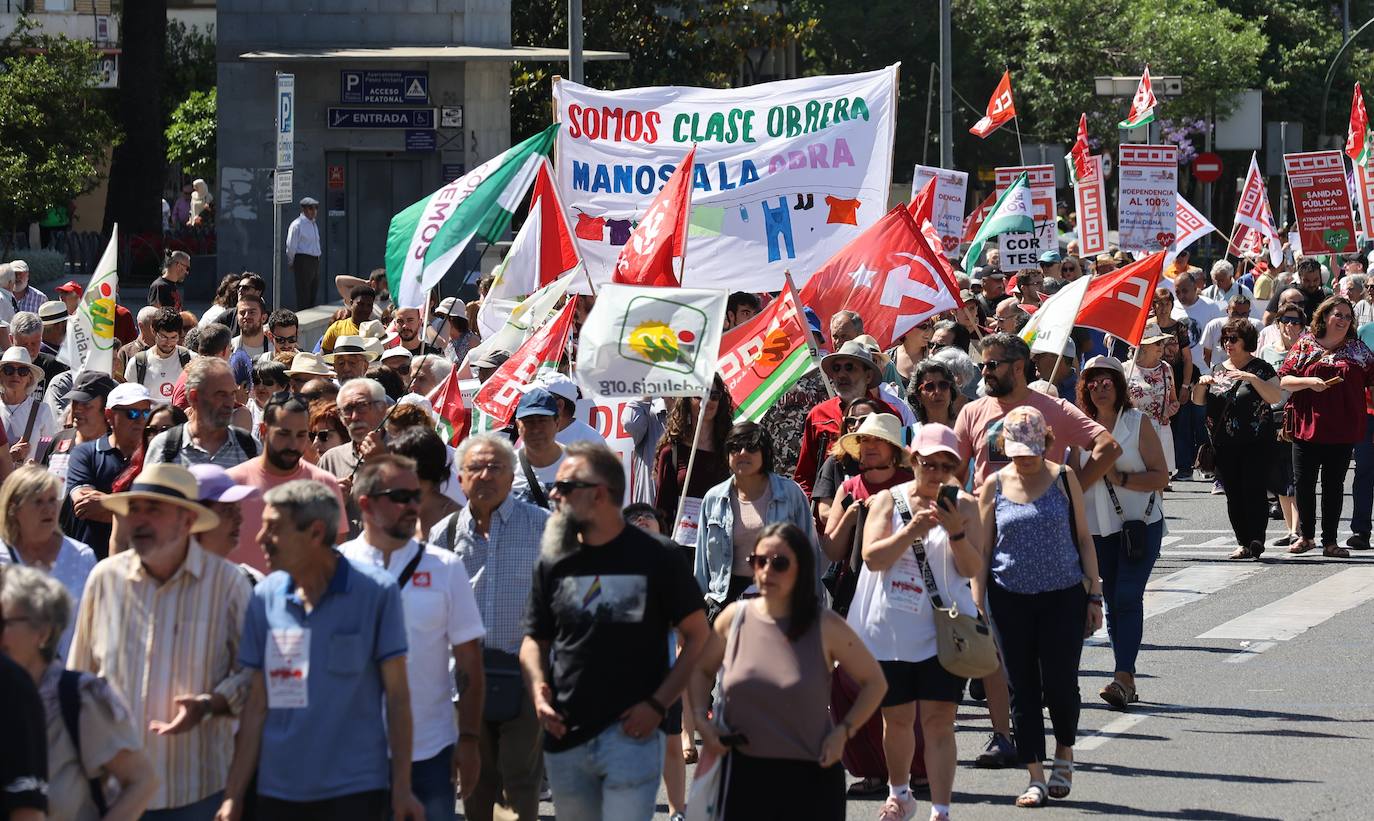 La manifestación del 1 de Mayo en Córdoba, en imágenes