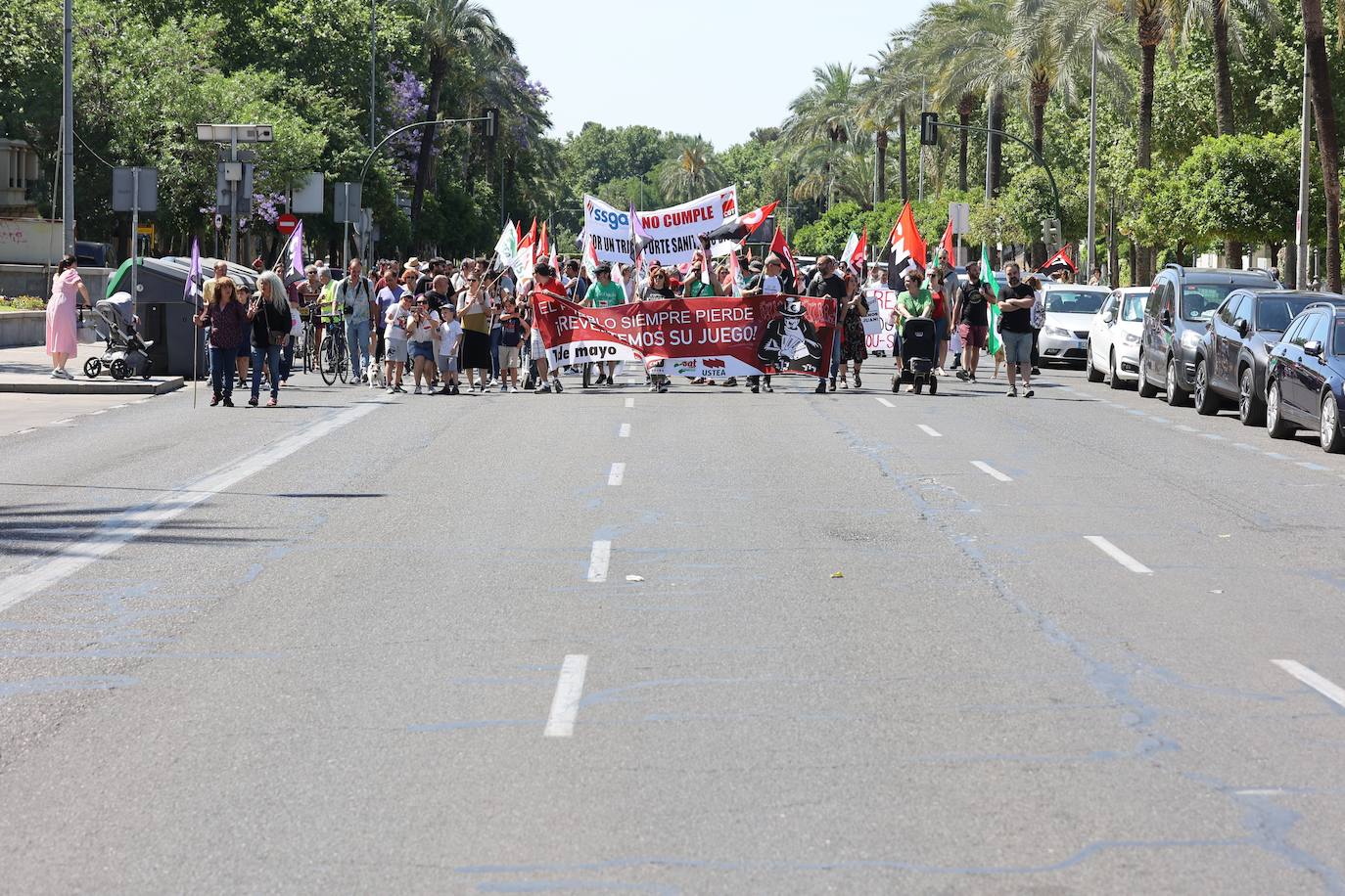 La manifestación del 1 de Mayo en Córdoba, en imágenes