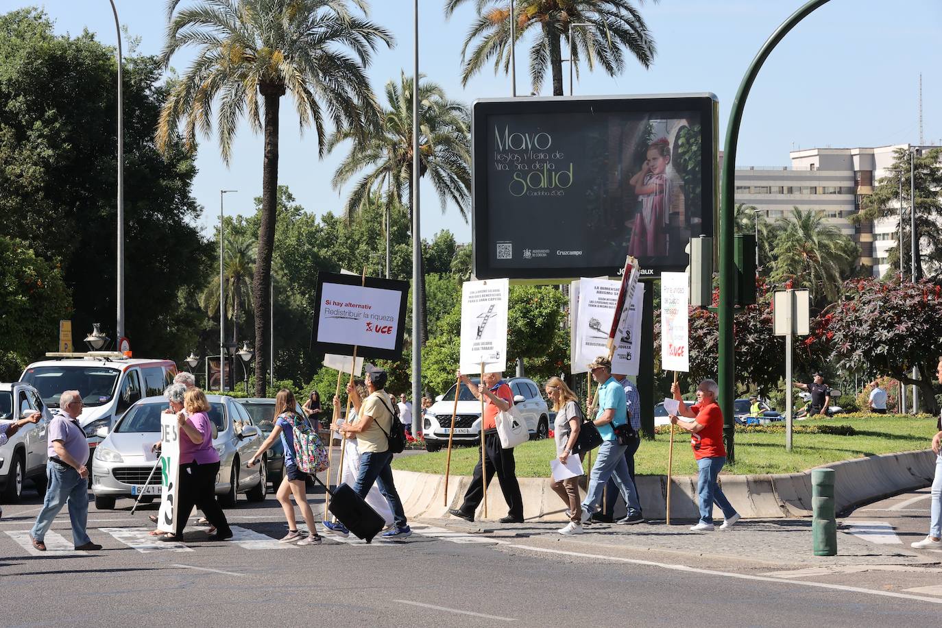 La manifestación del 1 de Mayo en Córdoba, en imágenes