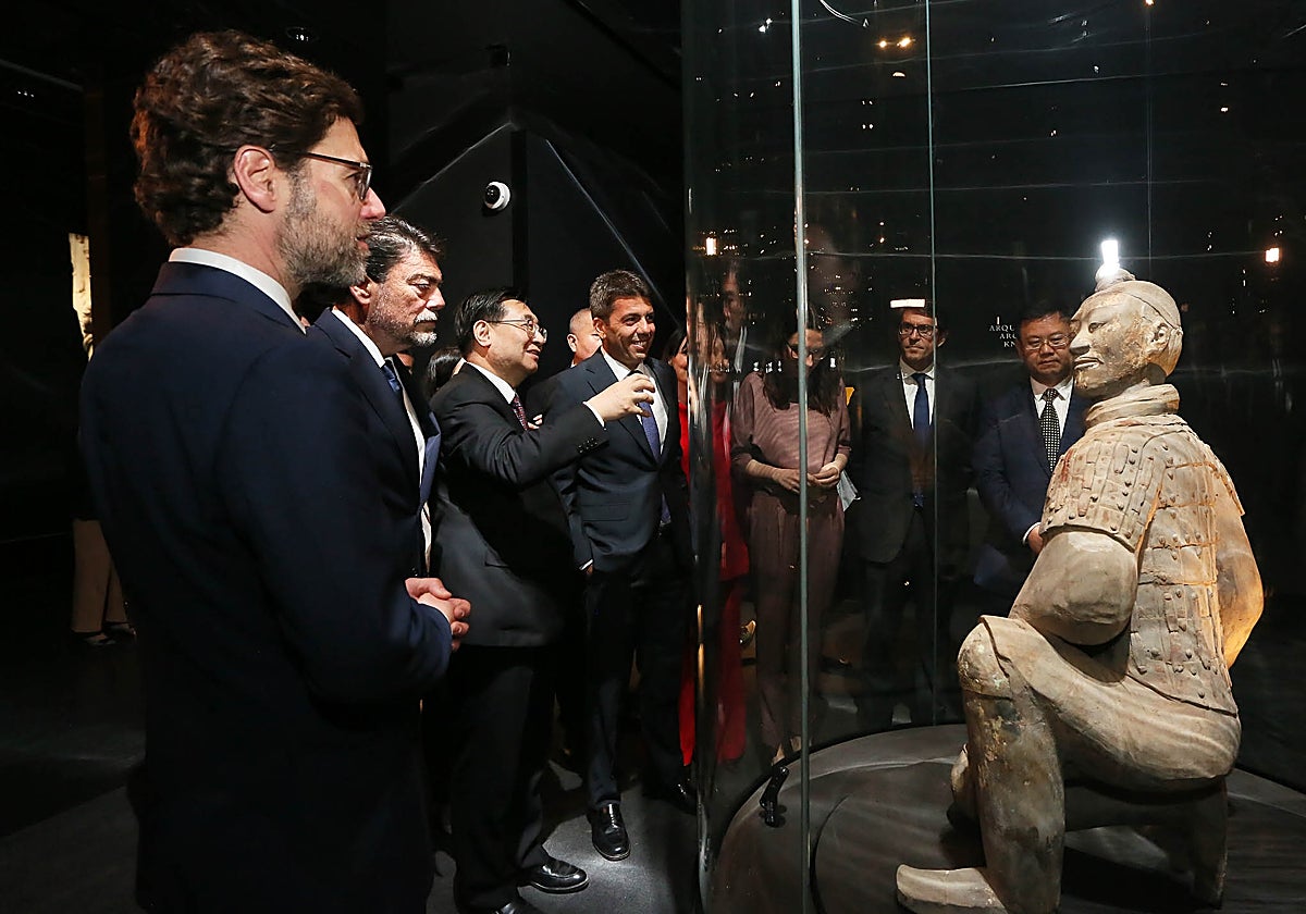 Inauguración de la exposición Los Guerreros de Xi´an en el Marq