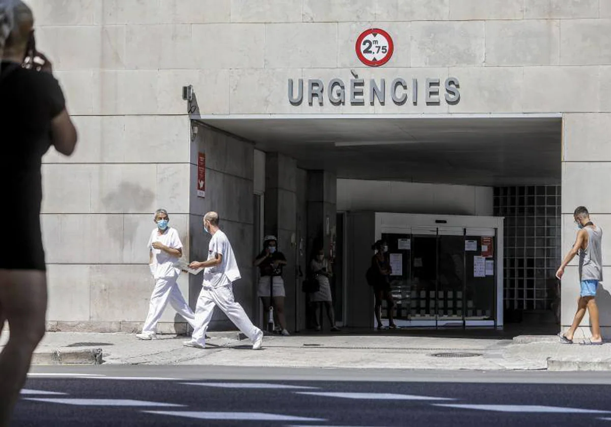 Imagen de archivo tomada en Urgencias del Hospital Clínico de Valencia