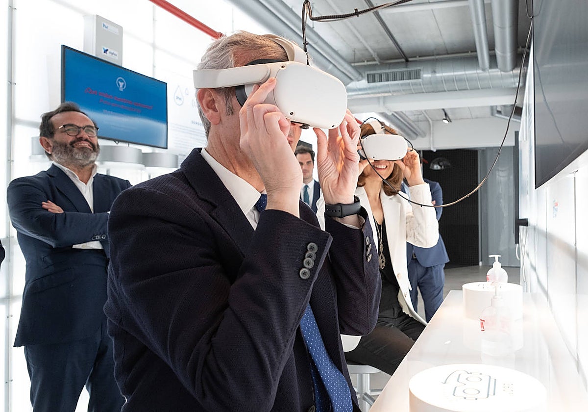 Rueda, este miércoles en O Grove, durante un acto de la Xunta