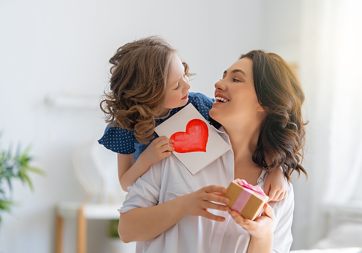 Fotografía de madre e hija en el Día de la Madre