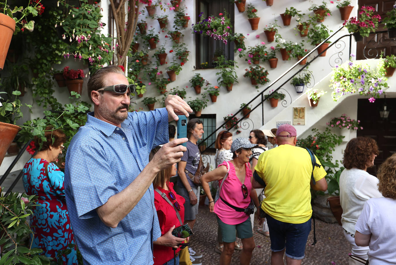 Patios de Córdoba 2023 | La exuberante ruta de San Basilio, en imágenes