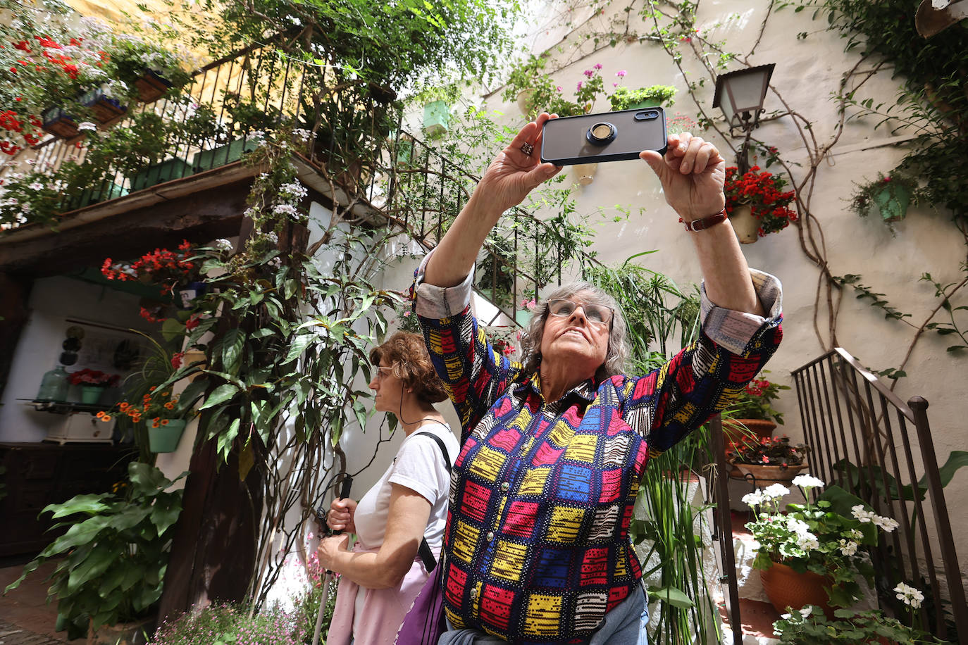 Patios de Córdoba 2023 | La exuberante ruta de San Basilio, en imágenes