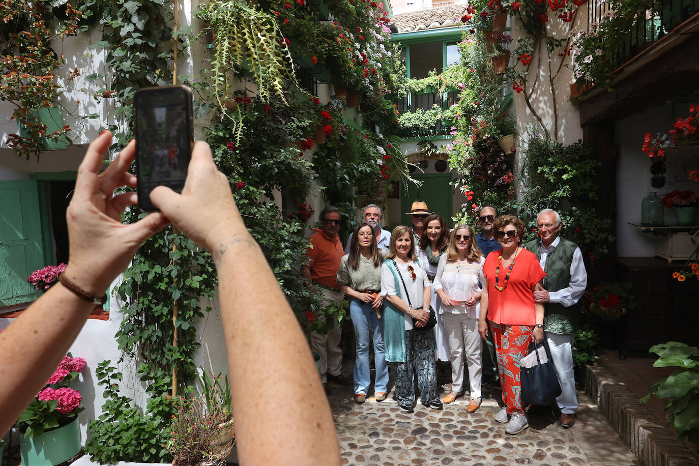 Patios de Córdoba 2023 | La exuberante ruta de San Basilio, en imágenes