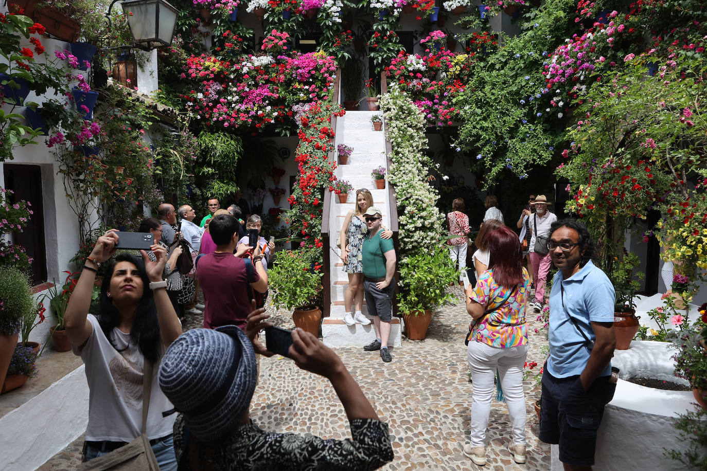 Patios de Córdoba 2023 | La exuberante ruta de San Basilio, en imágenes