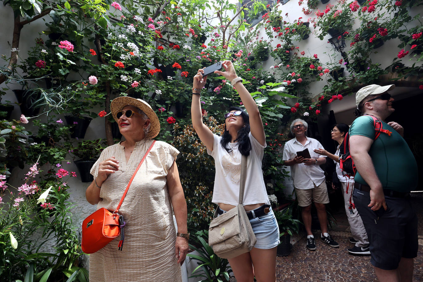 Patios de Córdoba 2023 | La exuberante ruta de San Basilio, en imágenes