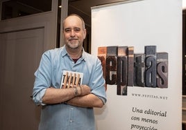 Agustín Pery presenta hoy en Valladolid su novela 'Txalaparta'