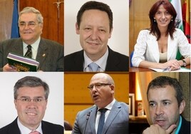 Estos son todos los alcaldes de la democracia en Jaén