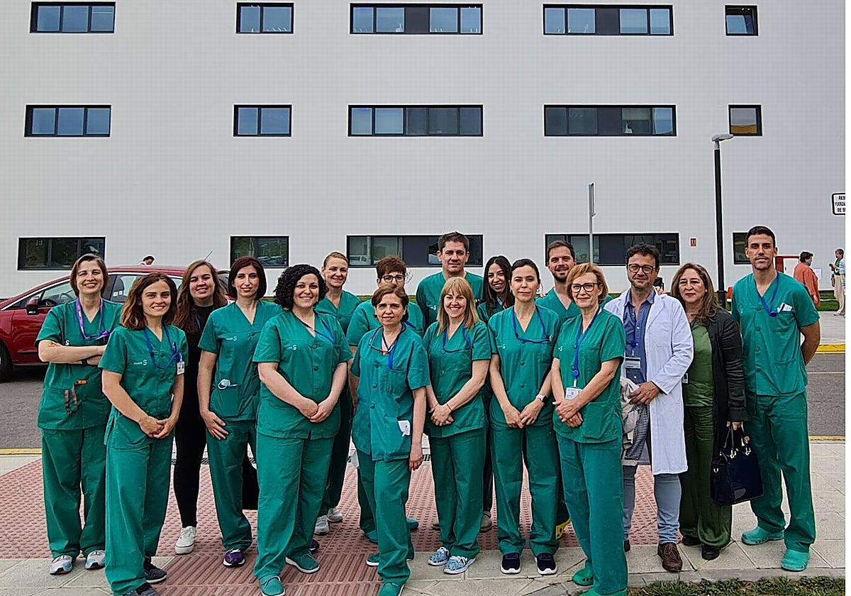 Equipo  del hospital de Toledo
