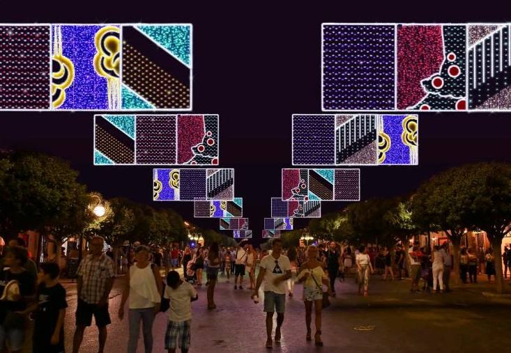 Feria de Córdoba 2023 | Así es la nueva iluminación que estrenará El Arenal