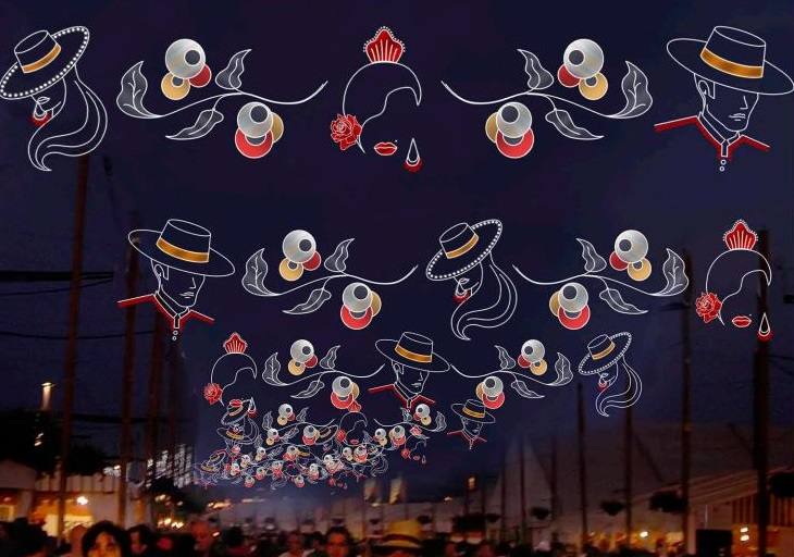 Feria de Córdoba 2023 | Así es la nueva iluminación que estrenará El Arenal