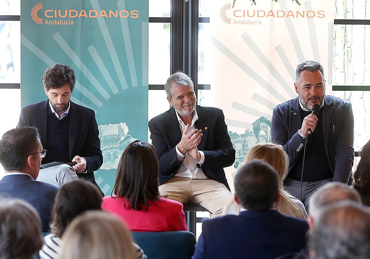 Jesús Lupiáñez, durante la presentación de su candidatura por Cs