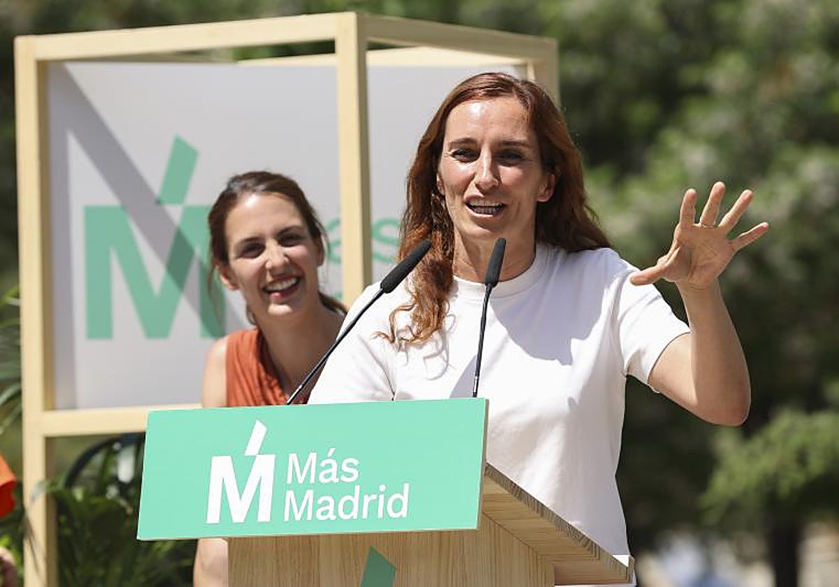 Mónica García, candidata a la Presidencia de la Comunidad por Más Madrid
