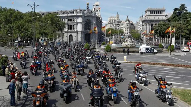 Las mejores Harley-Davidson desfilarán por Madrid el domingo