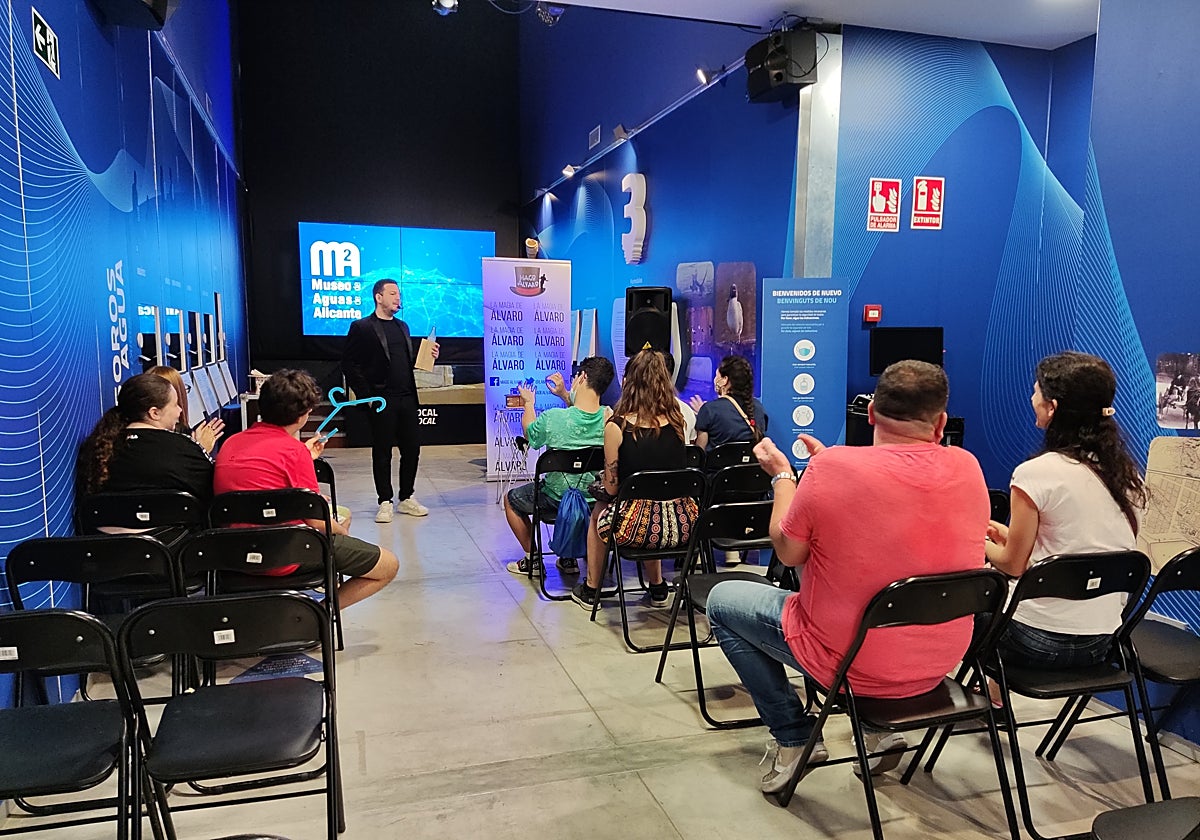 Imagen de archivo de una actividad en el Museo de Aguas de Alicante