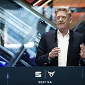 El barcelonés Griffiths (Seat) se moja en la campaña de las municipales