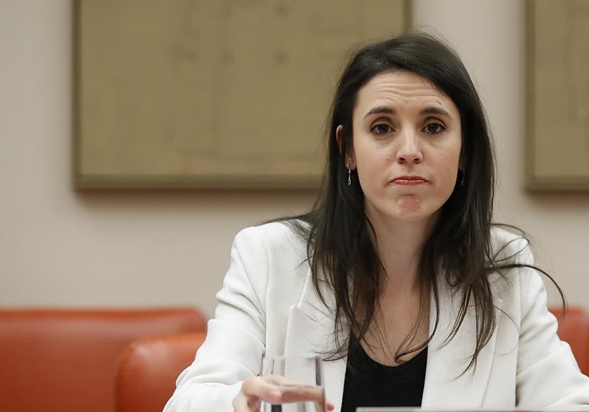 La ministra de Igualdad, Irene Montero