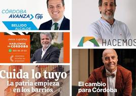 Estos son los lemas de los candidatos a las elecciones municipales de Córdoba 2023