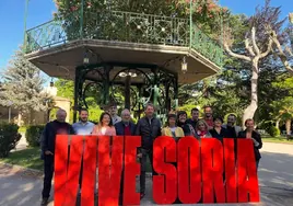 Carlos Martínez se marca como reto la mayoría absoluta en Soria y como «obsesión» el «vuelco» en la Diputación
