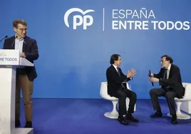 Rajoy y Aznar darán mítines en Málaga y Almería en la campaña del 28M para apoyar a candidatos del PP
