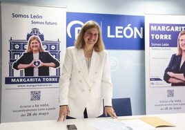La candidata del PP de León califica la ciudad de «oscura y tenebrosa» y pide «rutas seguras para el retorno a casa»