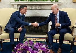 Sánchez, desde la Casa Blanca sobre la inclusión de etarras en las listas de Bildu: «Hay cosas que pueden ser legales, pero no decentes»