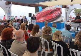 El ronqueo de un ejemplar de 170 kilos prologa las terceras Jornadas del Atún rojo de Benidorm