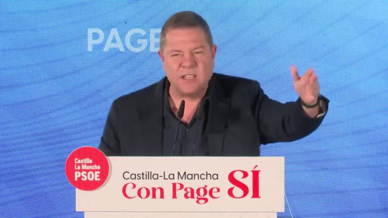 Page pide el voto para el PSOE y no para "los que ya nos llevaron al infierno"