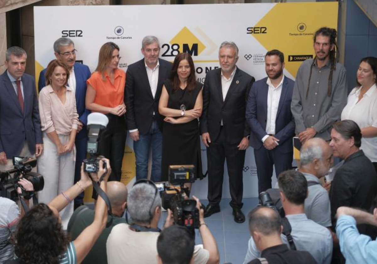 Primer debate electoral en Canarias