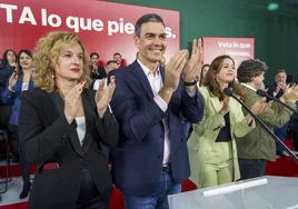 Sánchez anuncia otra medida del Gobierno en un mitin: un plan de jubilación anticipada para discapacitados