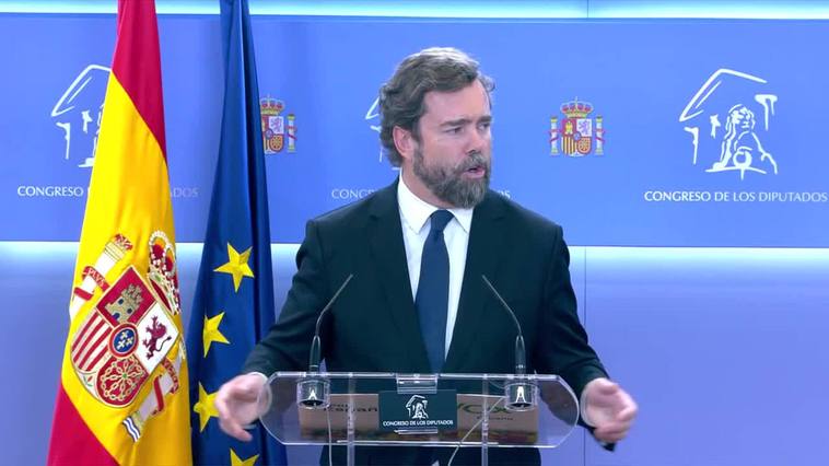 Vox acusa al PP de "ponerse de perfil" con Bildu