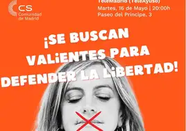 La candidata de Ciudadanos  protestará ante las puertas de Telemadrid por su «exclusión» del debate electoral
